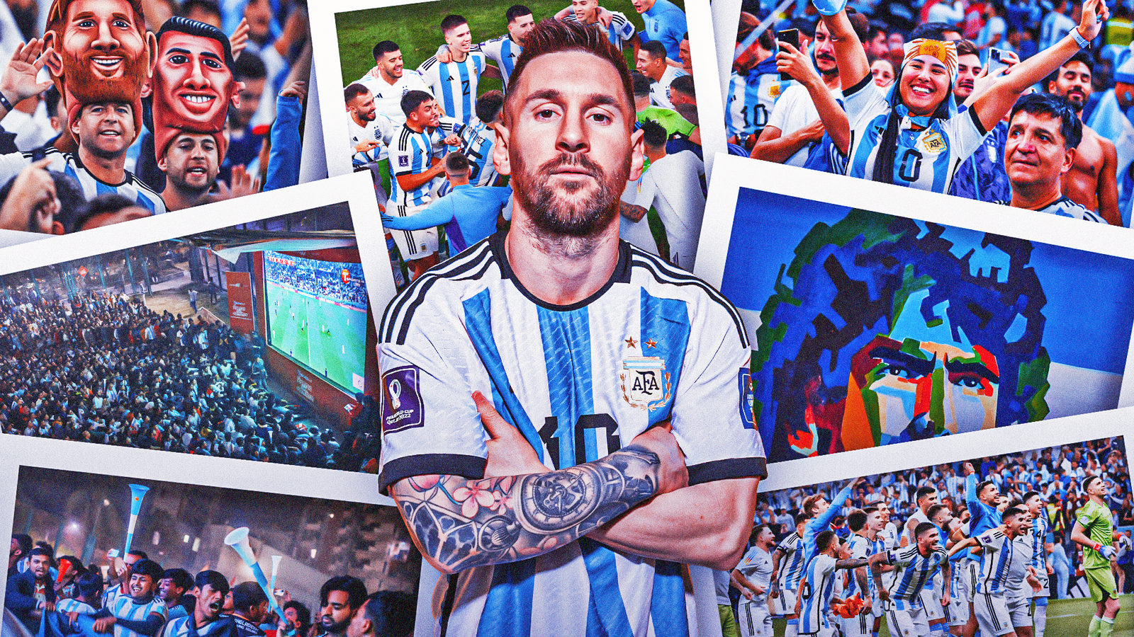 Argentina inspired by World Cup anthem ‘Muchachos, ahora nos volvimos a ilusionar’ as Lionel Messi seeks to emulate Diego Maradona