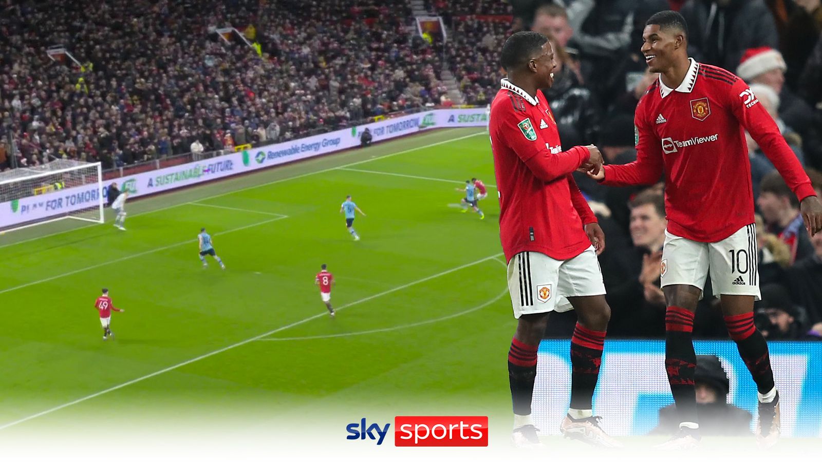 Marcus Rashford Scores Sensational Solo Goal! | Football News | Sky Sports