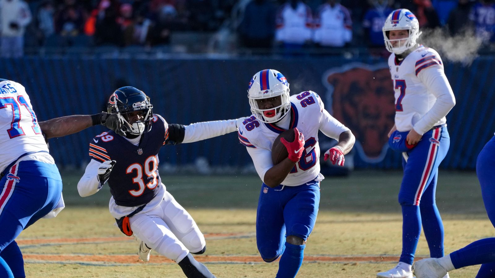 Devin Singletary bursts clear on 33-yard TD run for the Buffalo Bills ...