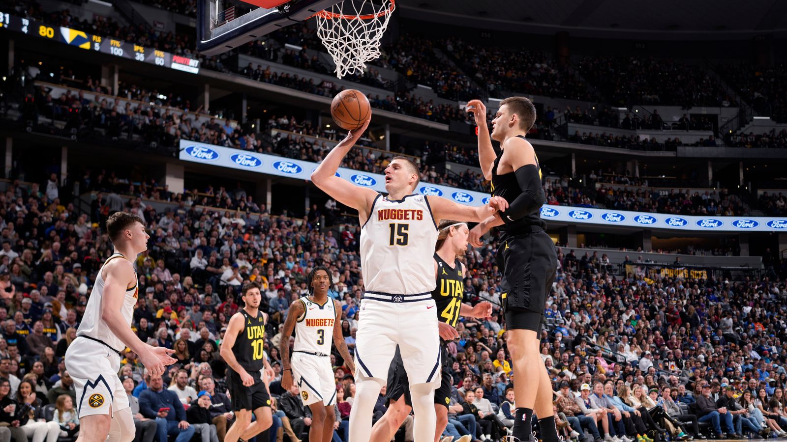 Nikola Jokic Drops His 80th Career Triple-double | NBA News | Sky Sports