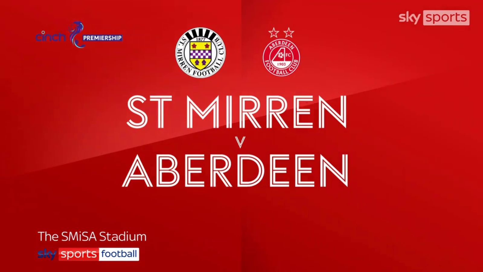 St Mirren 31 Aberdeen Scottish Premiership highlights Football