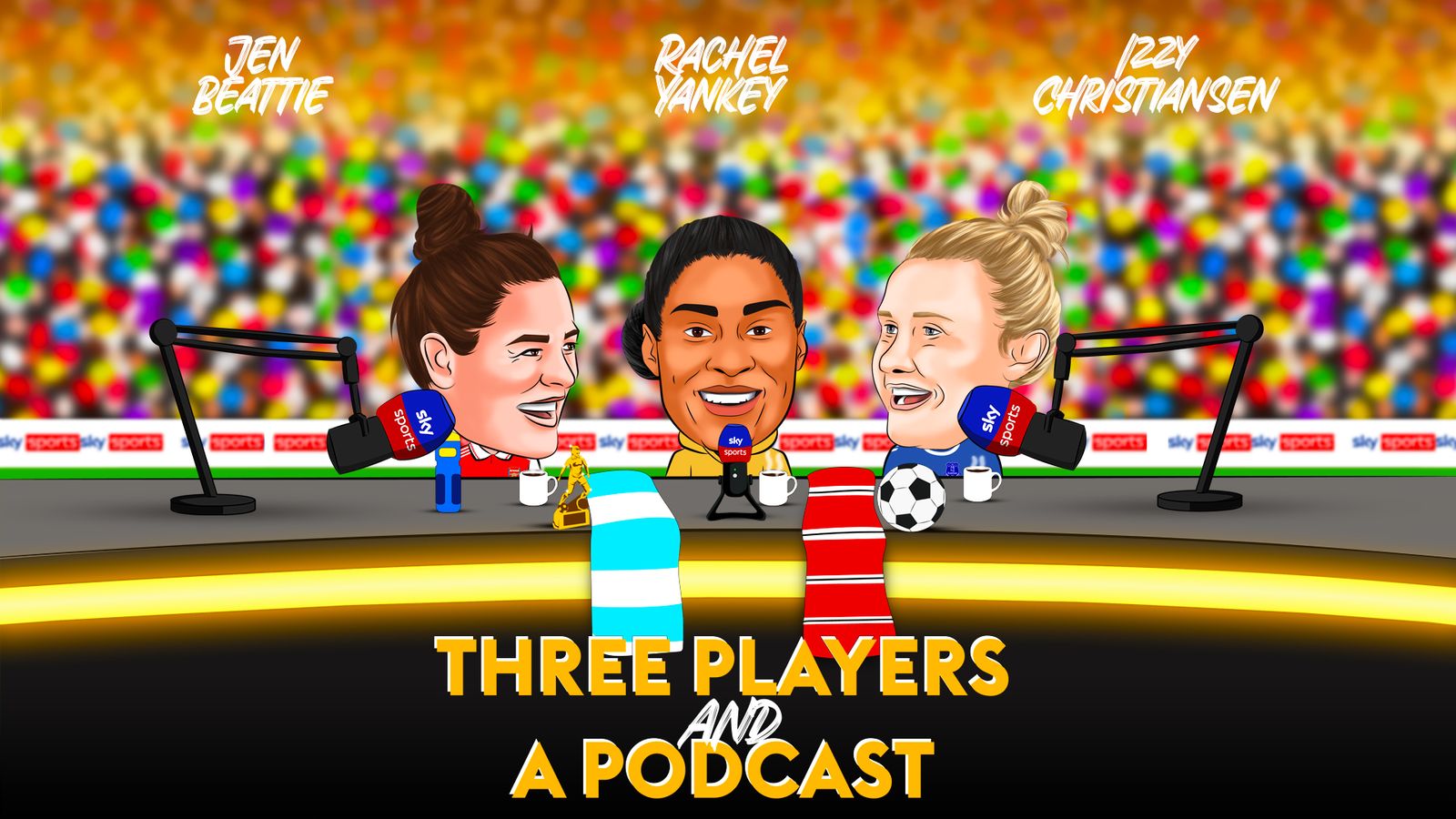 ESCUCHA: Three Players and a Podcast: Jen Beattie, Izzy Christensen y Rachel Yankey dan su opinión sobre el último episodio |  Noticias de futbol