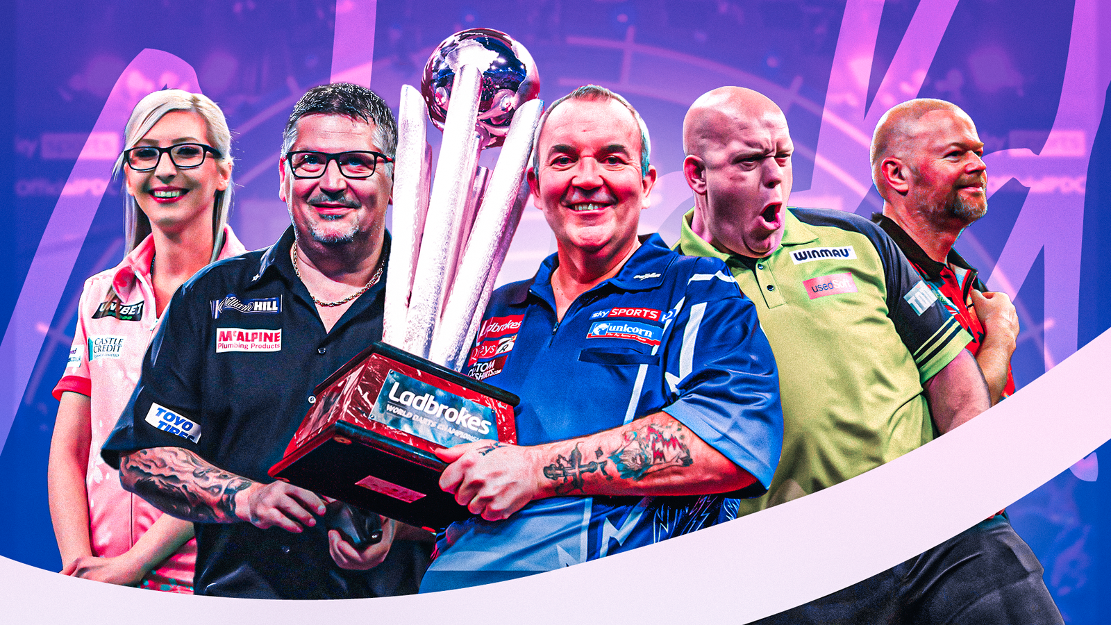 Lowest Ranked Previous Winners of the PDC World Darts Championship