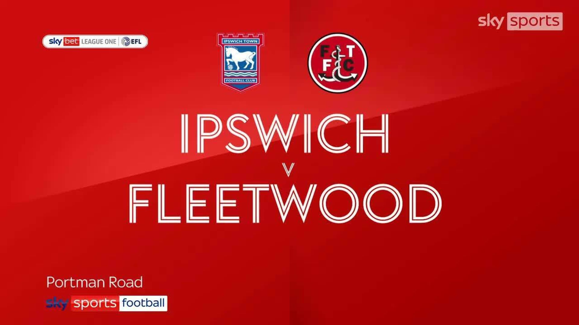 Ipswich 1-1 Fleetwood