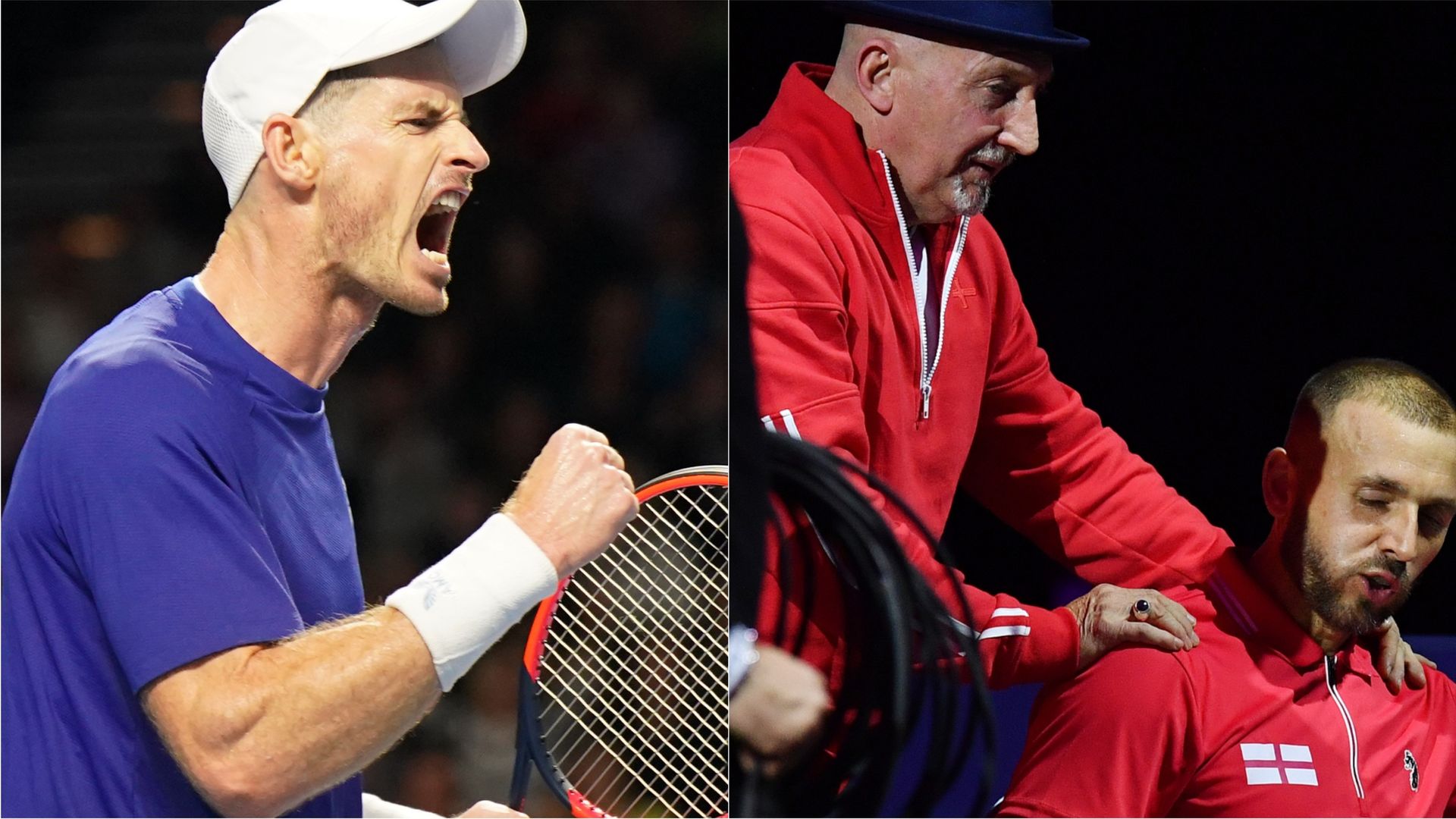 Murray wins to level Battle of the Brits | England captained by Ian Holloway!