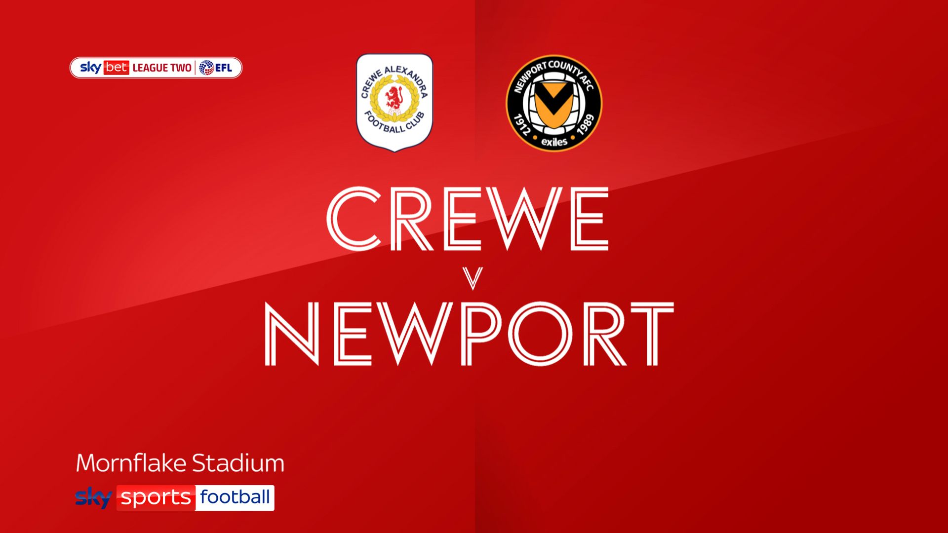 Crewe 1 – 2 Newport