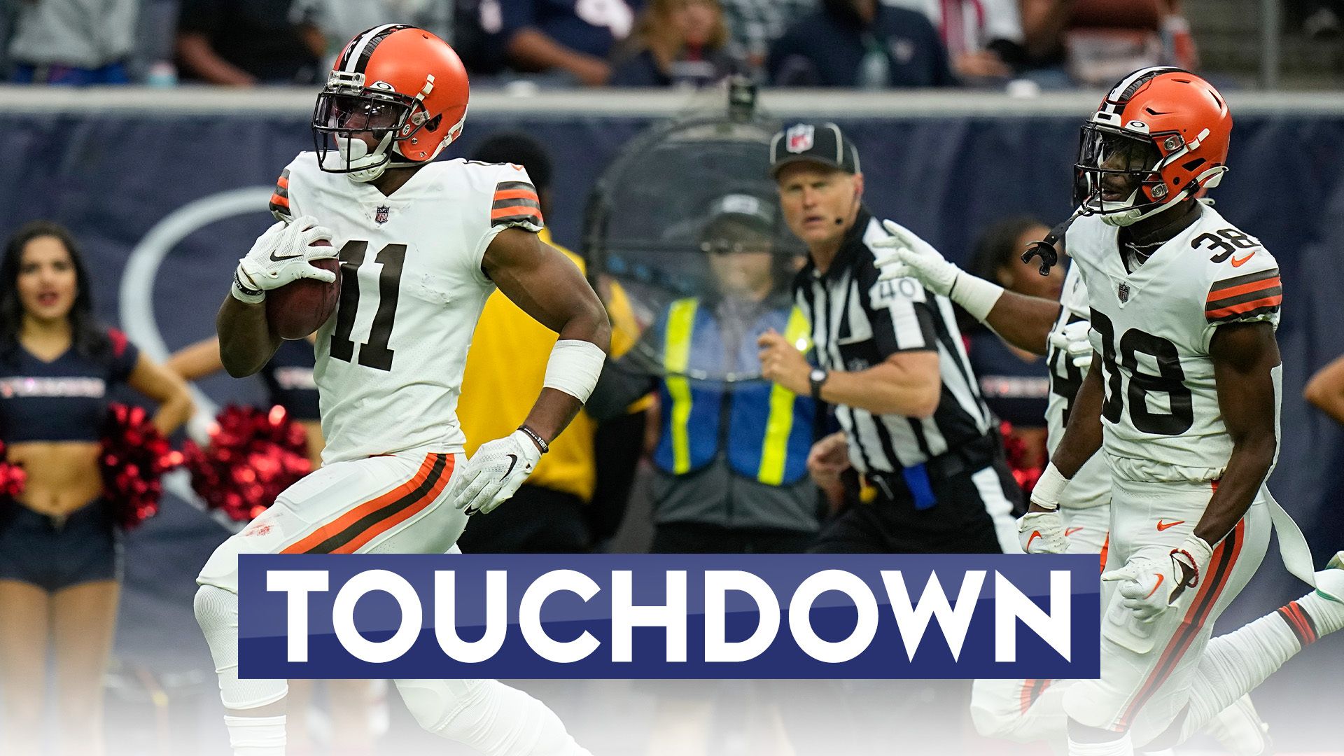Peoples-Jones scores amazing 76-yard punt-return TD!