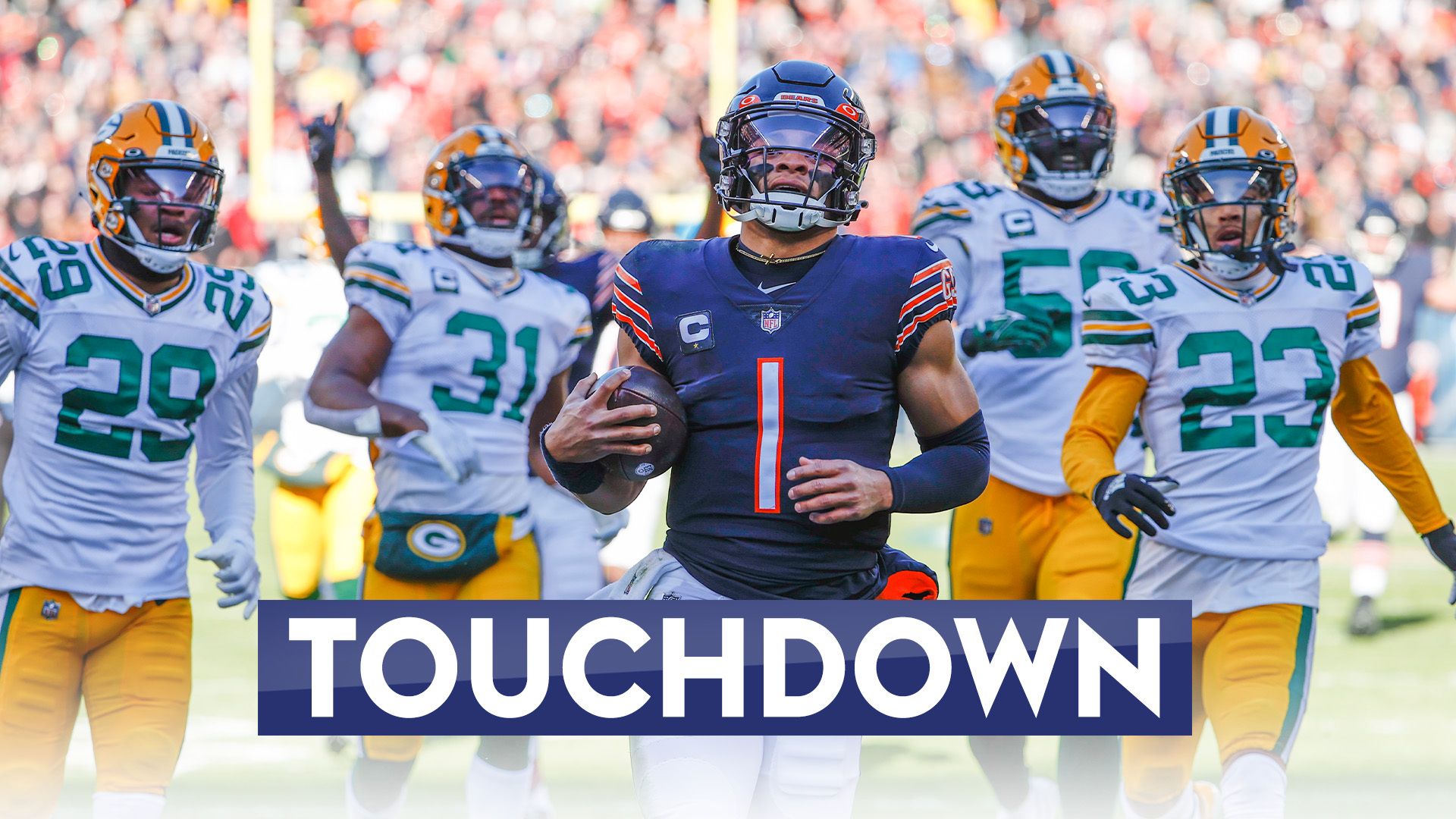 Fields shows off unstoppable speed en route to TD!