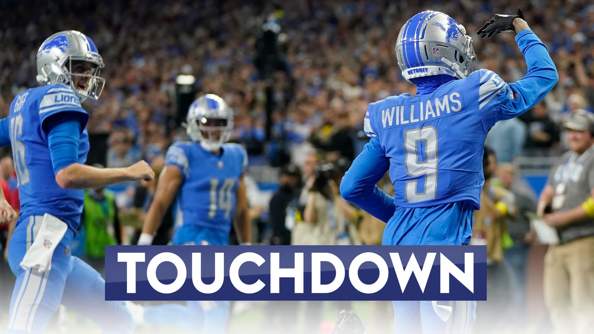 Williams' first career catch is 41-yard TD!