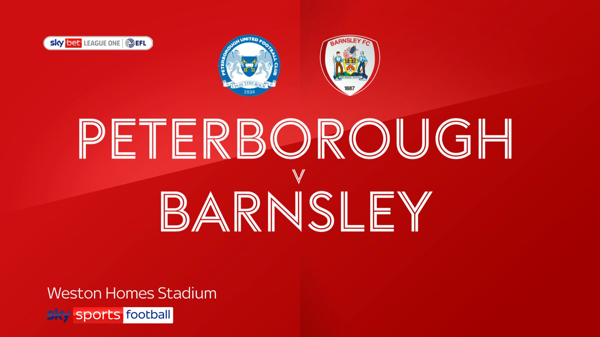 Barnsley sink Posh to continue charge