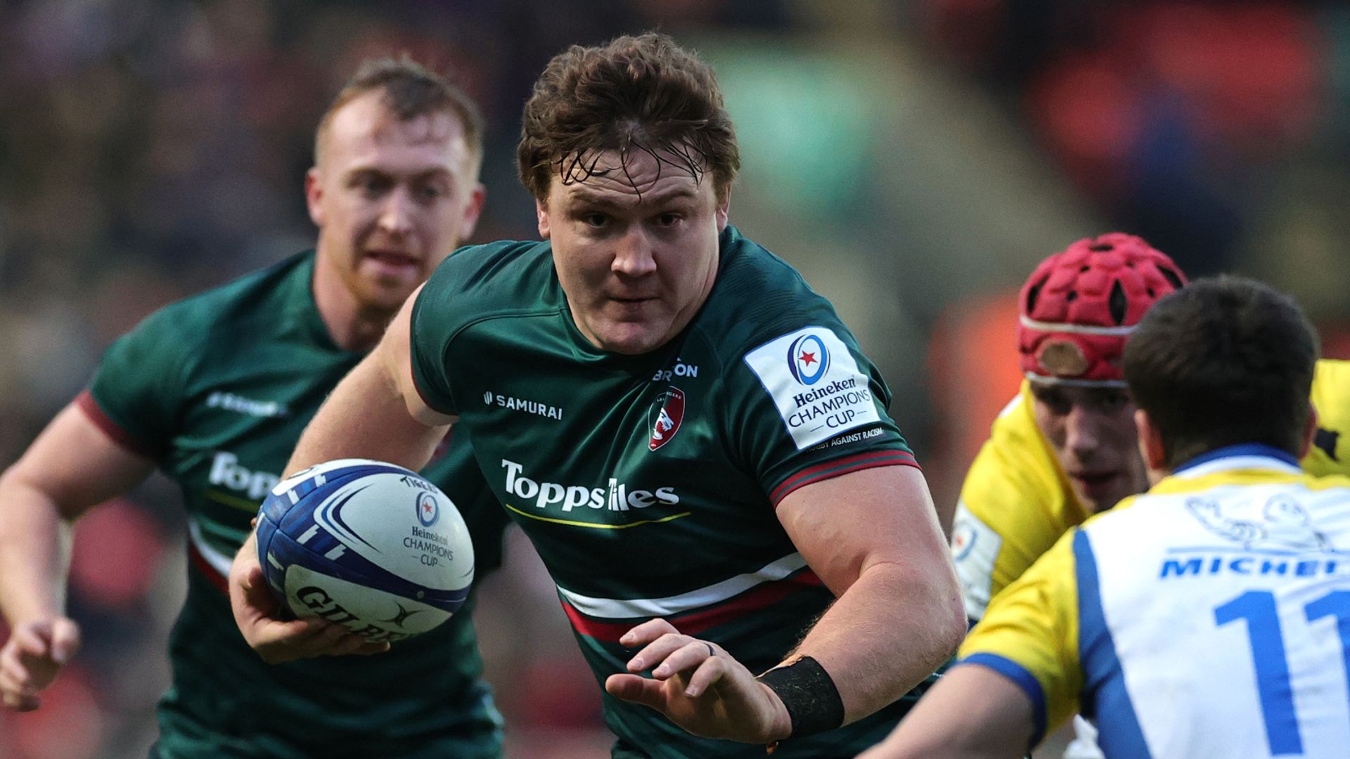Leicester claim Champions Cup victory over Clermont | Saracens win again at Lyon