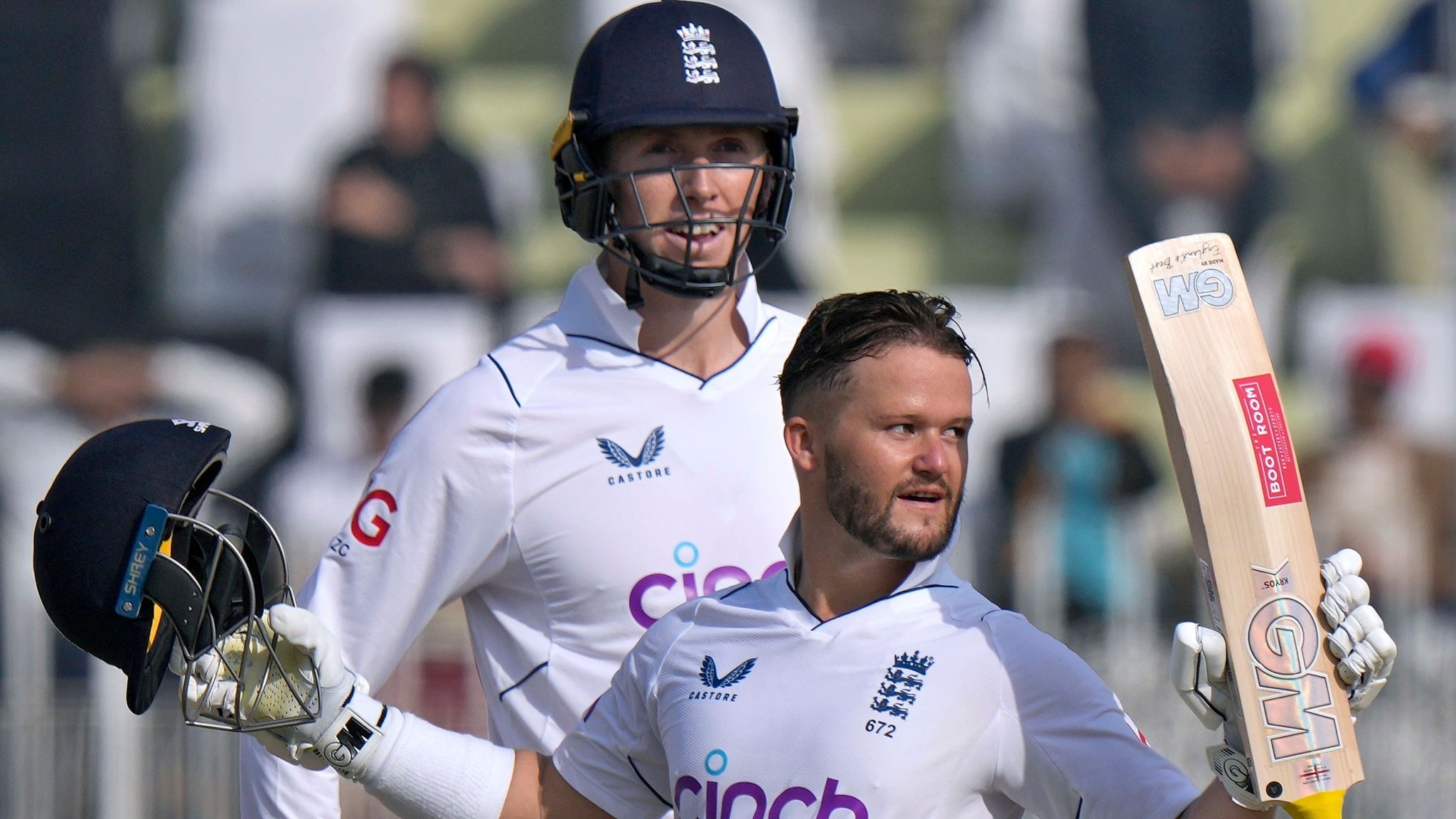 England make history in Pakistan by scoring 506-4 on day one with four players hitting centuries Cricket News Sky Sports