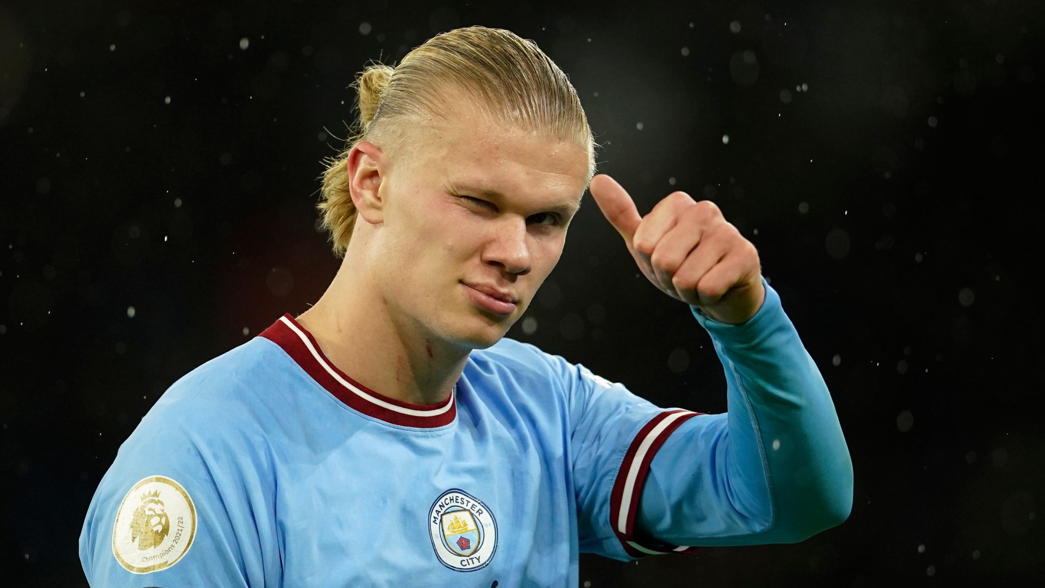 Erling Haaland: Man City manager Pep Guardiola refuses to rule striker out of Premier League match vs Liverpool | Football News | Sky Sports