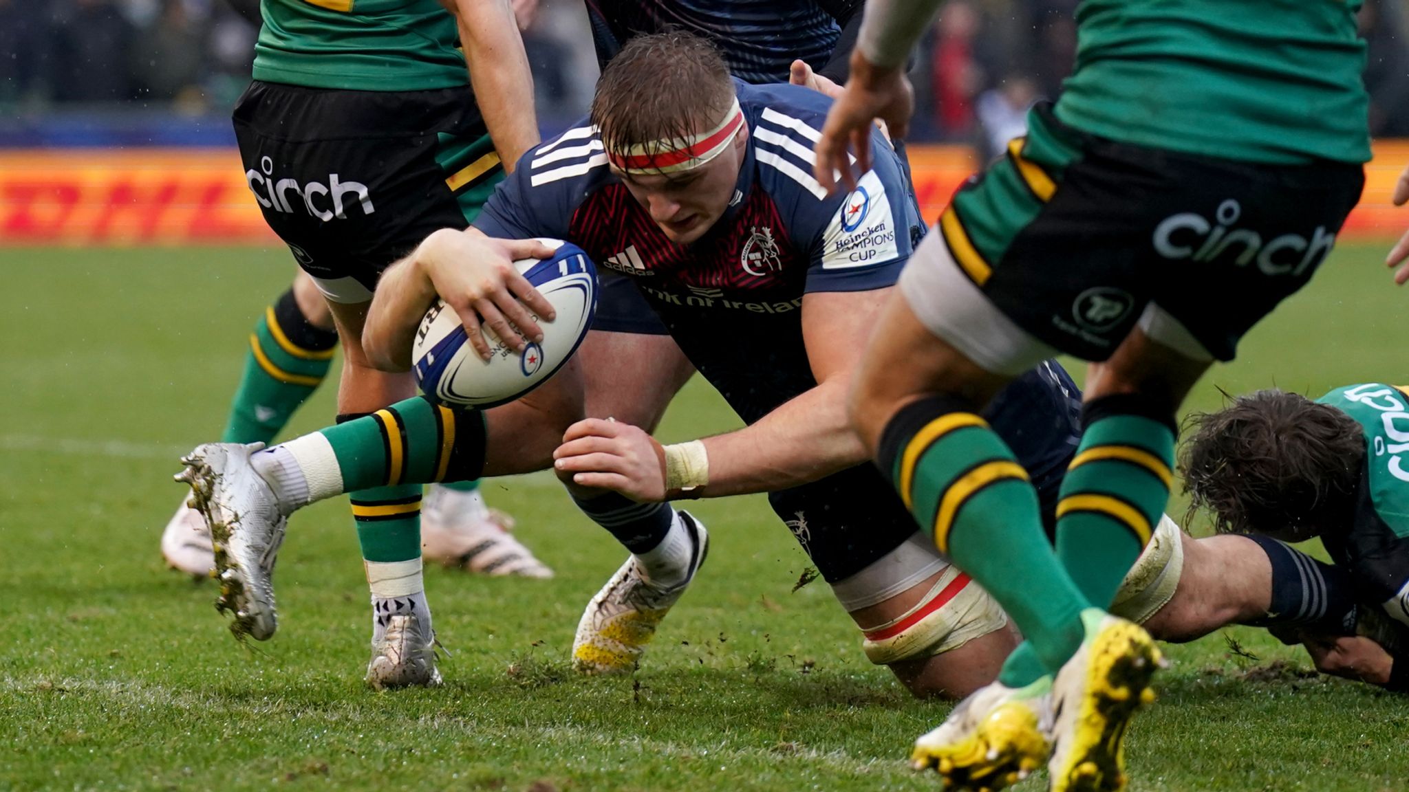 Northampton Saints 6-17 Munster: Irish Province Claim Fiery Heineken ...