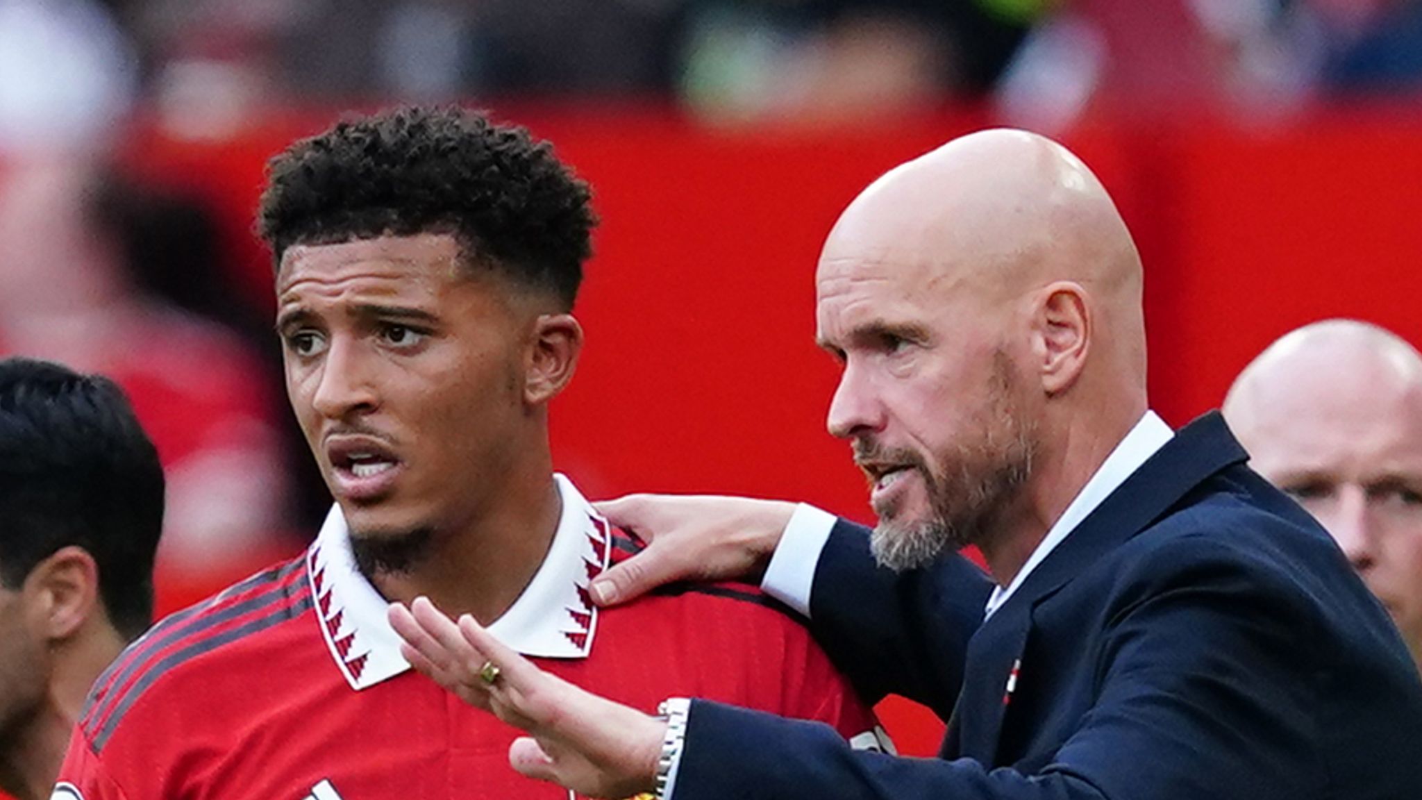 Jadon Sancho: Erik ten Hag says Manchester United being patient on winger's  return to action | Football News | Sky Sports