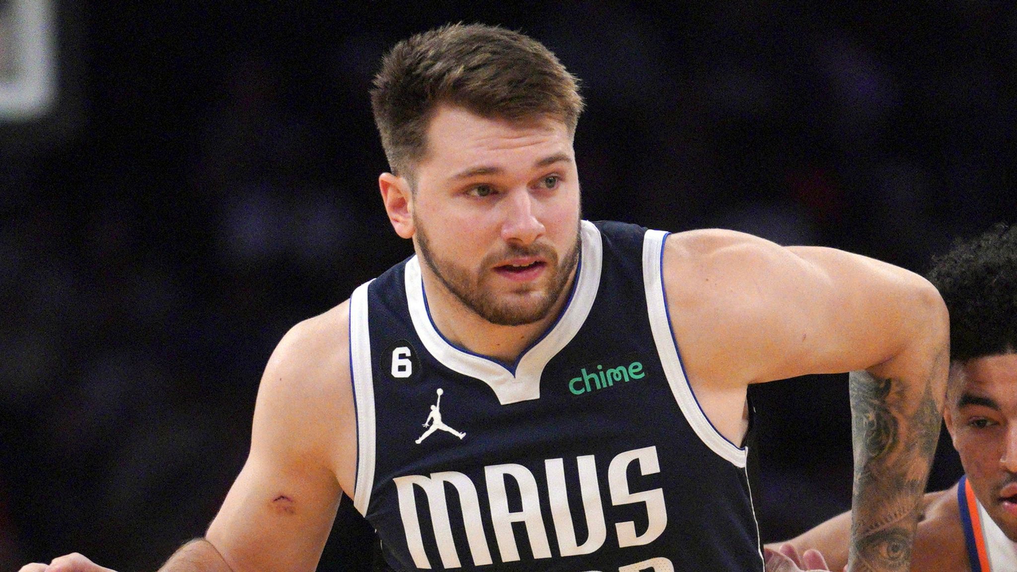 Luka Doncic got back into the paint against the Rockets - Mavs