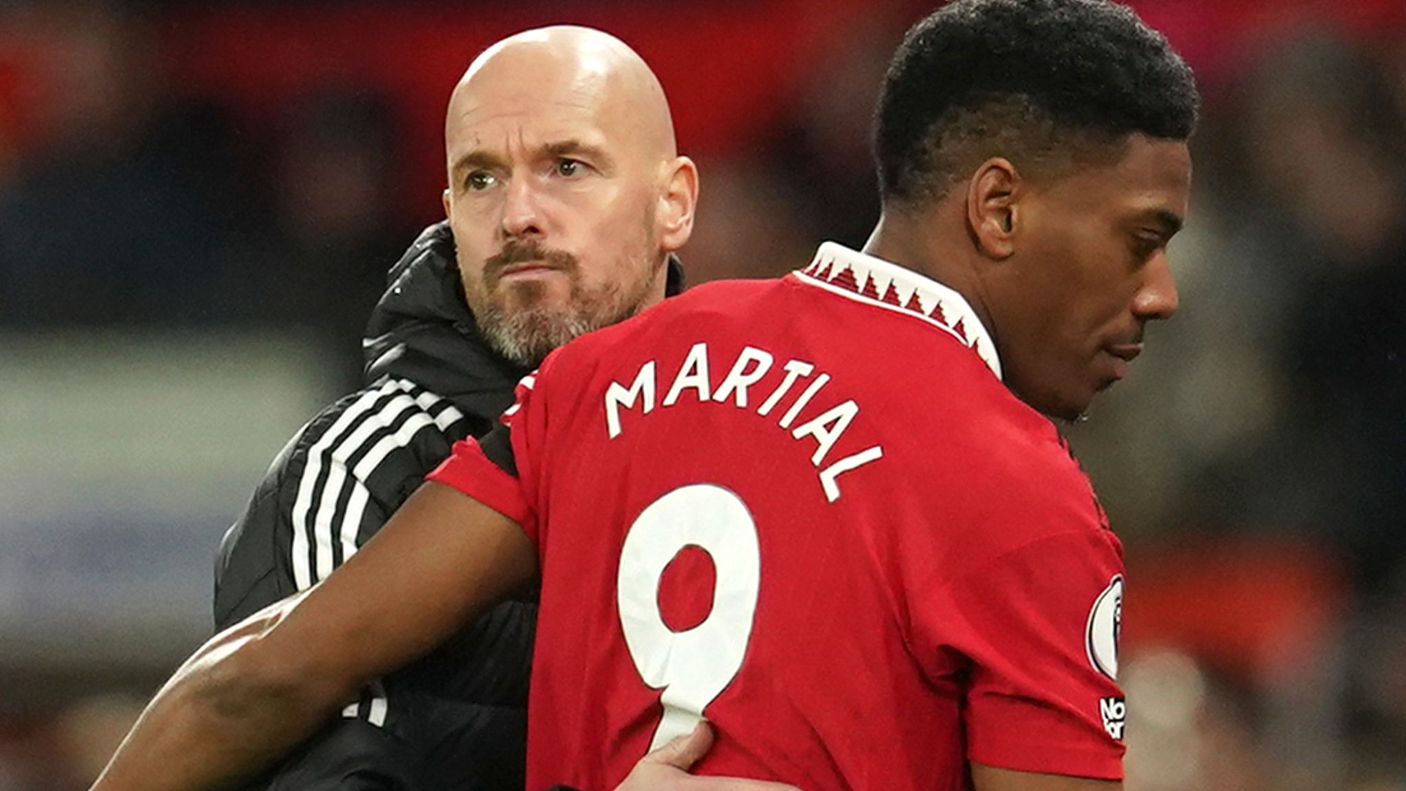 Erik ten Hag admits Anthony Martial concerns and reiterates desire to bring in attacking cover for Marcus Rashford | Football News | Sky Sports