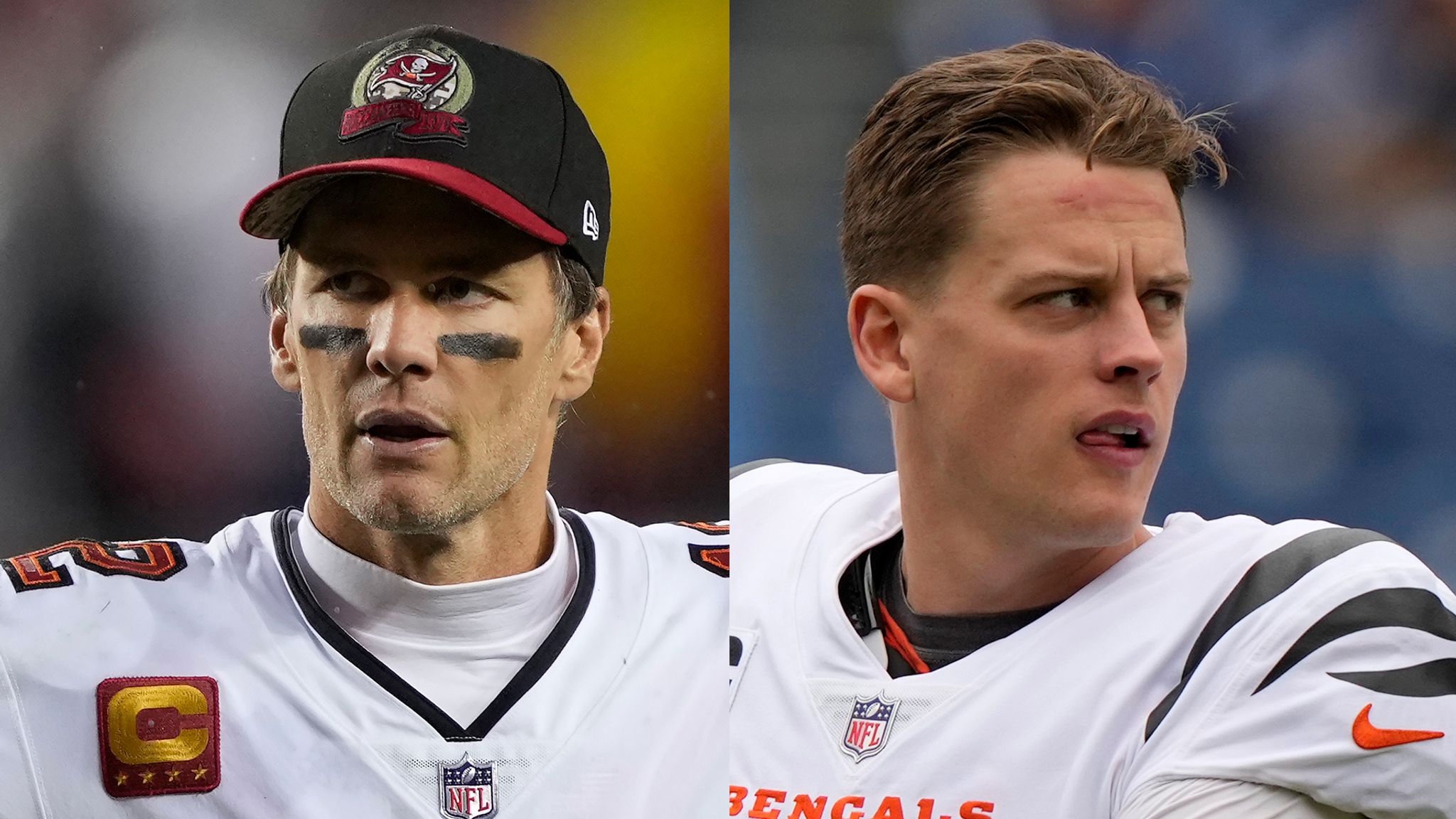 Tom Brady, Joe Burrow meet for first time as Bucs host Bengals