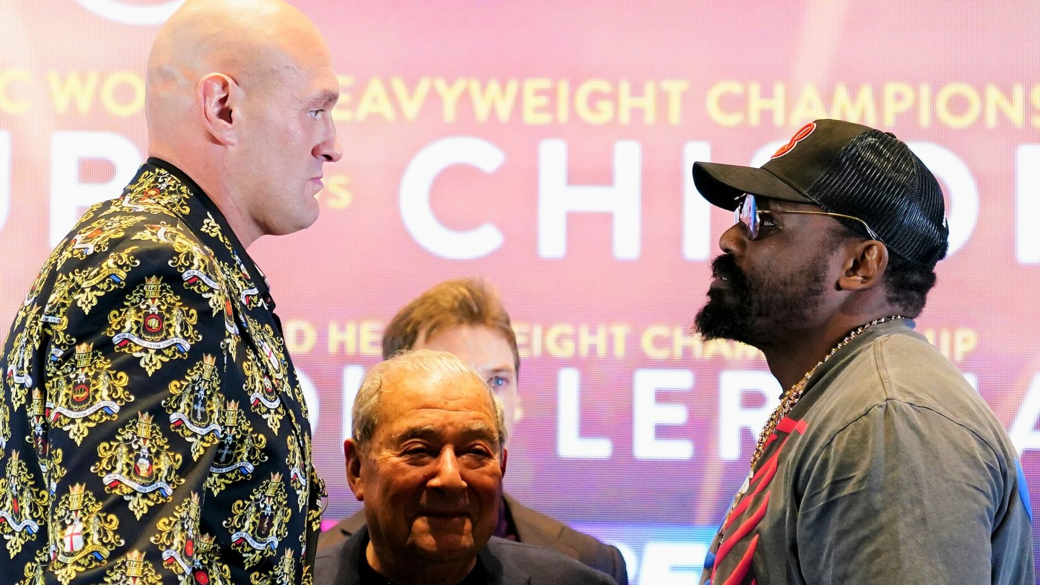 Tyson Fury vs Derek Chisora Rivals promise to deliver best first round in heavyweight game as they face off ahead of fight Boxing News Sky Sports