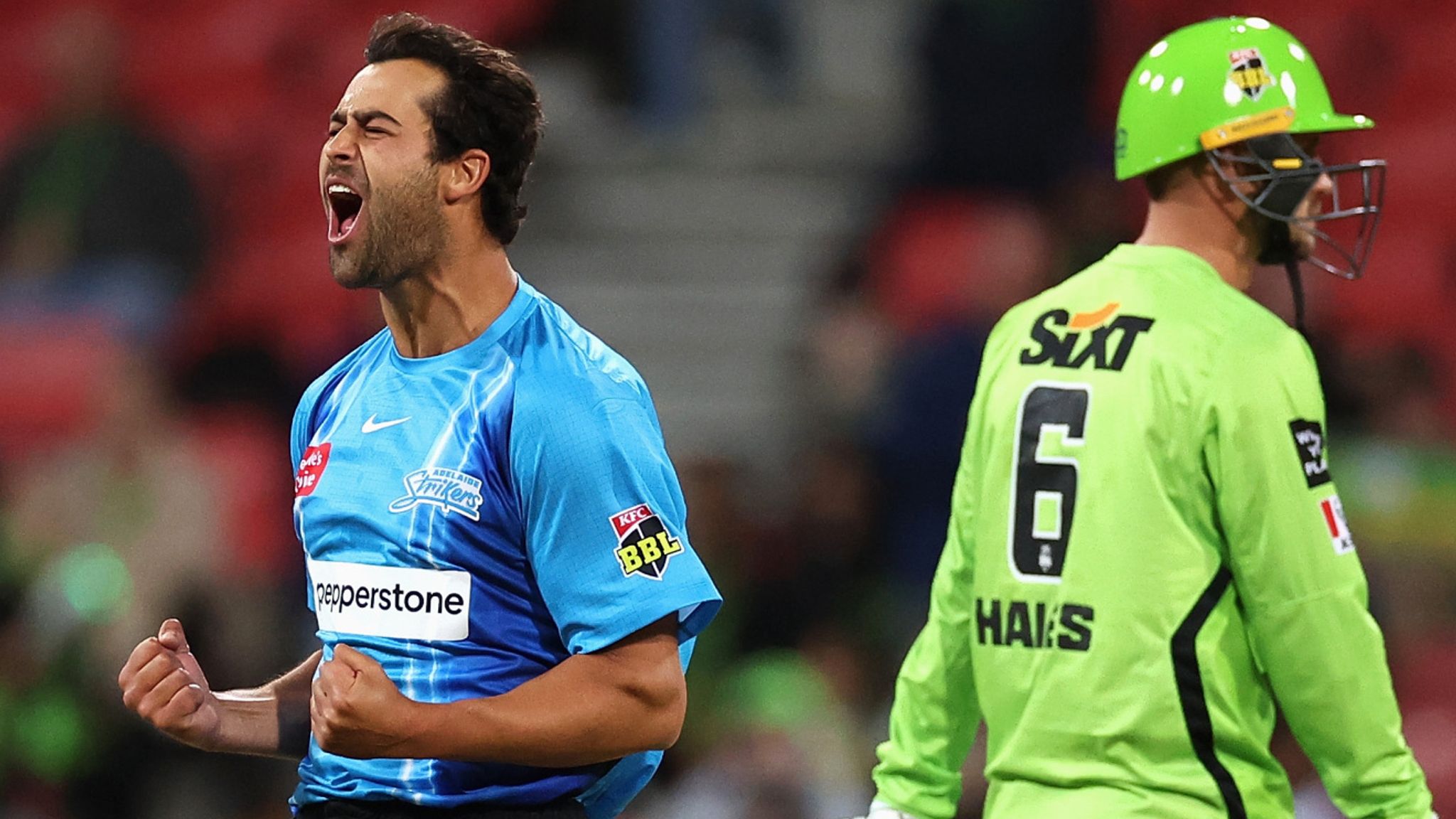 15 all out! Sydney Thunder bowled out in just 35 deliveries by Adelaide Strikers in Big Bash League Cricket News Sky Sports