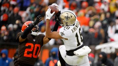 New Orleans Saints 19 Cleveland Browns 14, NFL, 10th September