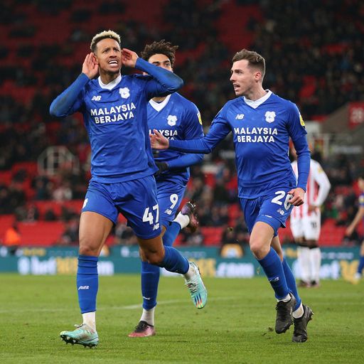 Stoke City 2-2 Cardiff City: Callum Robinson earns point for Bluebirds, Football News