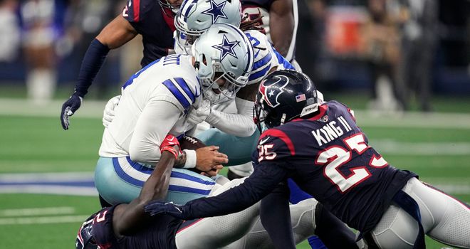 Houston Texans 23-27 Dallas Cowboys, Cowboys barely beat Texans