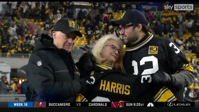 Steelers' retire Franco Harris' jersey at halftime of Holiday Classic, Video, Watch TV Show