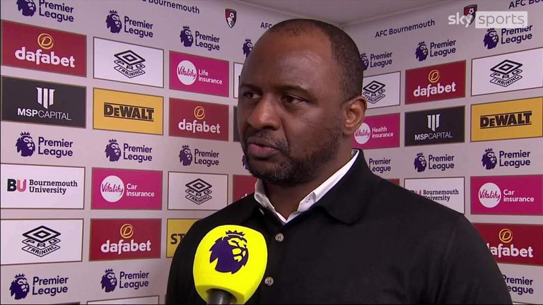Patrick Vieira: We showed our quality | Consistency still to come ...