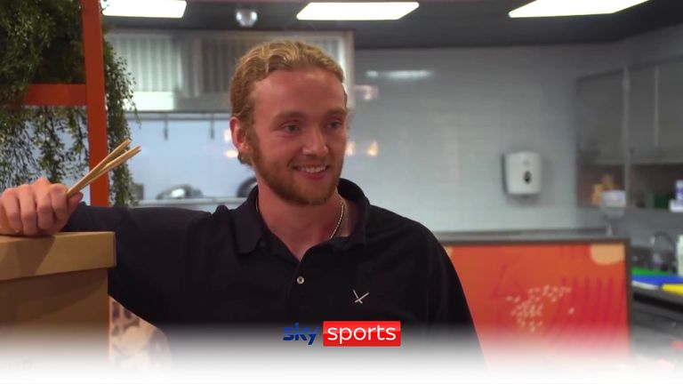 Tom Davies has launched a scheme to recycle chopsticks