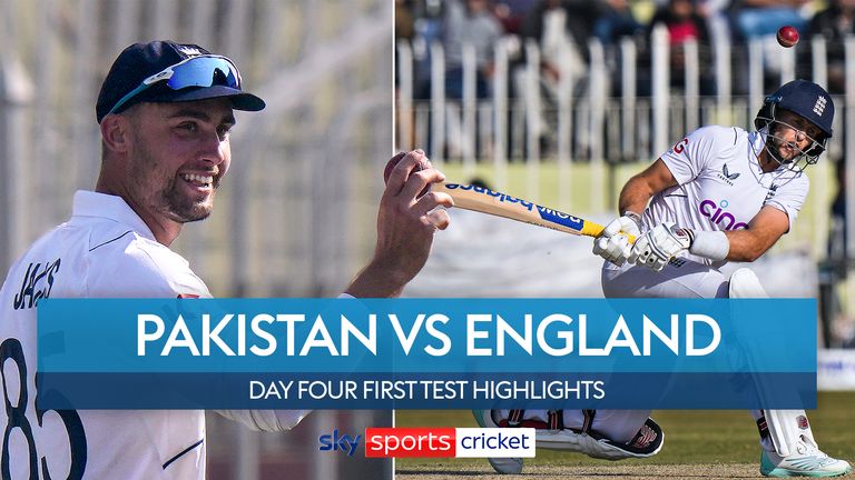 Pakistan vs England - day four highlights image
