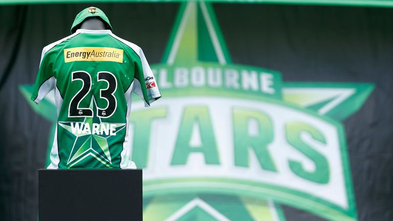 Shane Warne, Melbourne Stars (Getty Images)