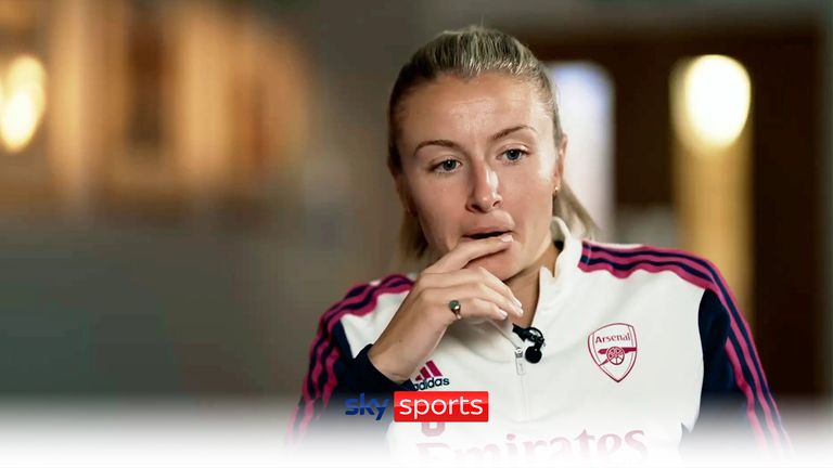 Leah Williamson opens up about her footballing journey.