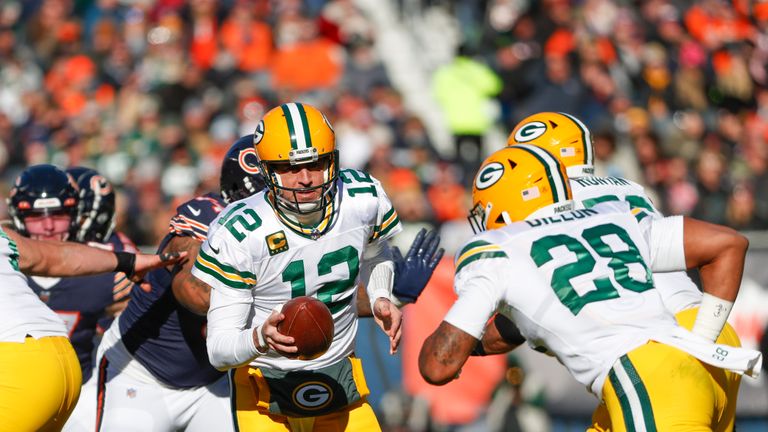 Highlights of the Green Bay Packers against the Chicago Bears from Week 13 of the NFL season