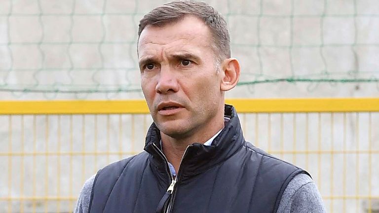 Foto Tano Pecoraro/LaPresse 08 Novembre 2021 - Genova, Italia Sport, CalcioSerie A, l\'arrivo del nuovo allenatore del Genoa Andriy ShevchenkoNella foto: Andriy ShevchenkoPhoto Tano Pecoraro/LaPresse November 08, 2021 - Genoa, Italy Sport, SoccerSerie A, the arrival of the new coach of Genoa Andrij SevcenkoIn the photo: Andriy Shevchenko