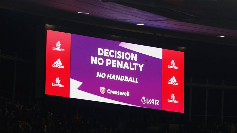 VAR denies Arsenal a penalty