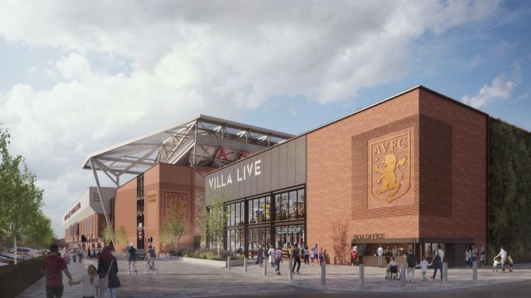 Birmingham City Council’s have granted planning permission for phase one of the redevelopment and expansion of Villa Park