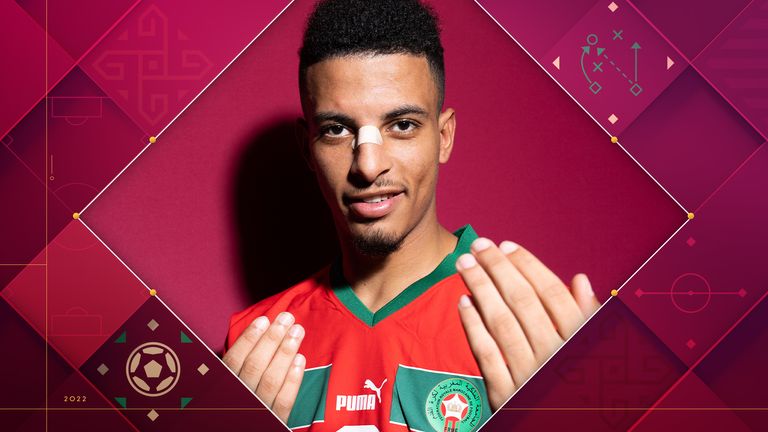Azzedine Onahi brilló con Marruecos en el Mundial