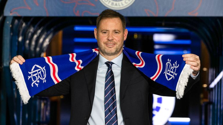 Michael Beale has signed a deal at Rangers until 2026.
