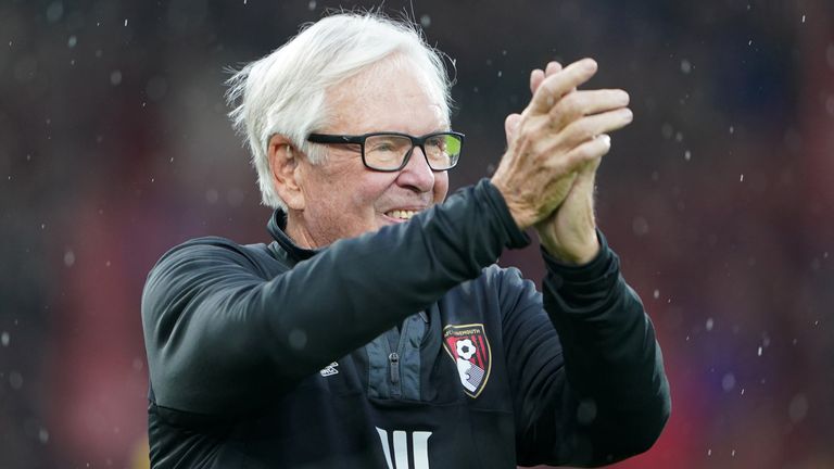 Bournemouth owner Bill Foley ahead of the Premier League match at the Vitality Stadium