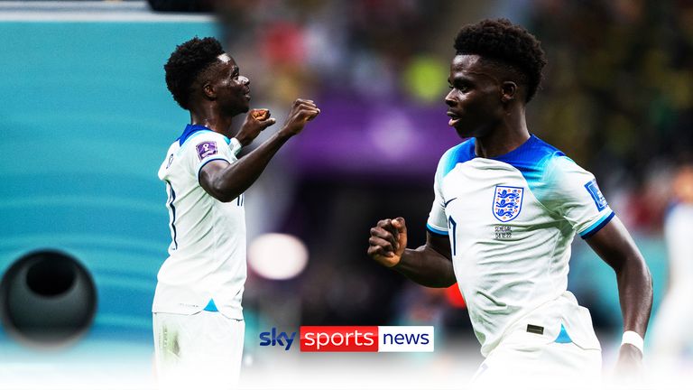 England's Bukayo Saka