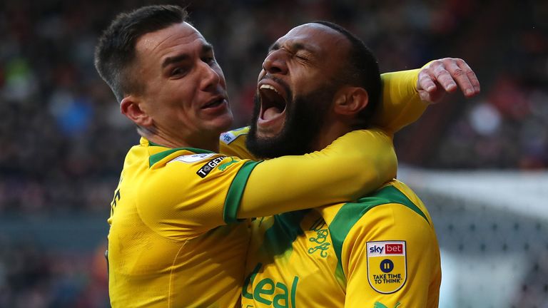 Matt Phillips celebrates after scoring for West Brom against Bristol City