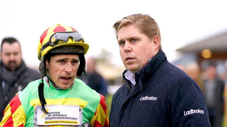Harry and Dan Skelton (right) 
