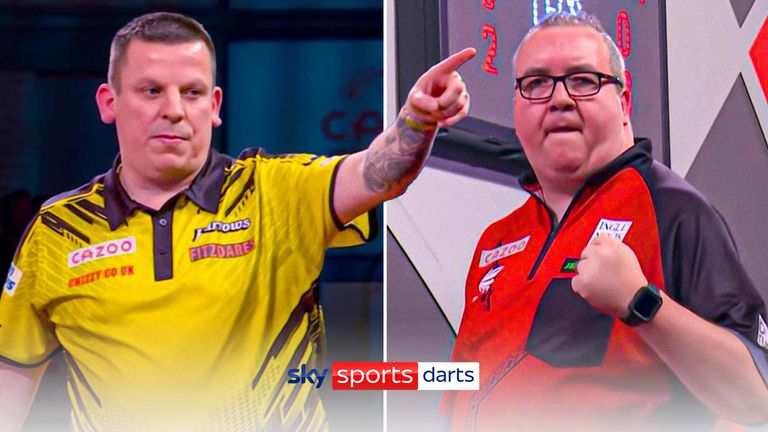 Dave Chisnall and Stephen Bunting produced some high quality, ton-plus checkouts in their third round match at the World Darts Championship.