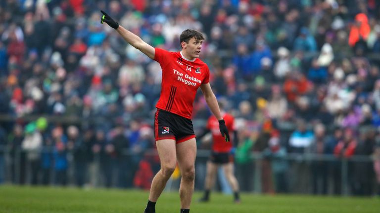 11 December 2022; David Clifford of Fossa during the AIB Munster GAA Football Junior Club Championship Final match between Fossa and Kilmurry at Mallow GAA Sports Complex in Cork. Photo by Michael P Ryan/Sportsfile