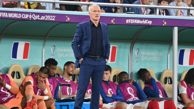 France manager Didier Deschamps has not been one to turn to his bench too often