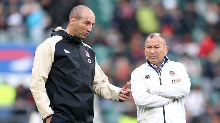 New England head coach Steve Borthwick pays tribute to Eddie Jones and says he has learned a lot from him