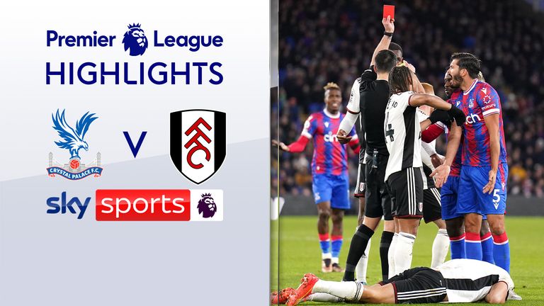 Highlights of Crystal Palace against Fulham in the Premier League.