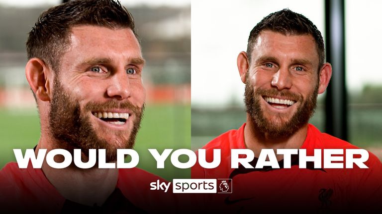 We caught up with Liverpool player James Milner to ask him some quickfire Would You Rather questions.