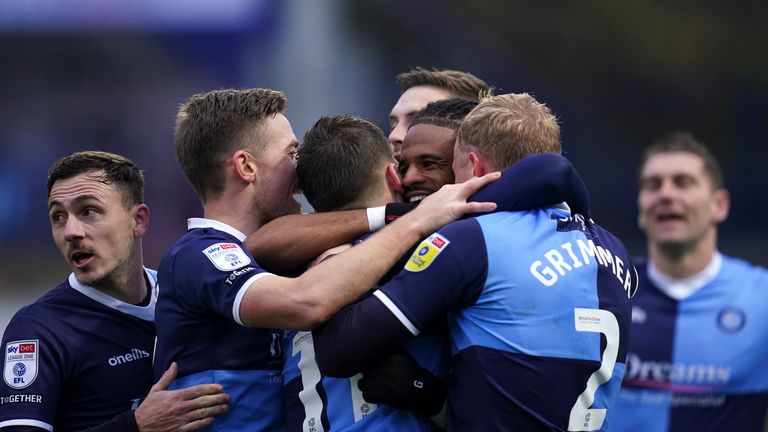 Garath McCleary scored Wycombe&#39;s second